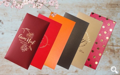 採用市面最厚250g美術珠光紙製作，並搭配插舌設計，為追求頂尖的您完美呈獻