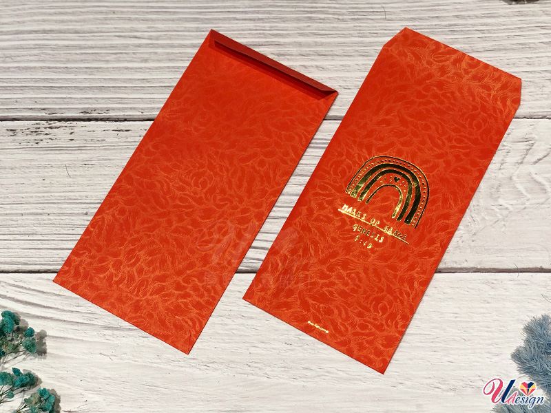 香水福音紅包袋燙金