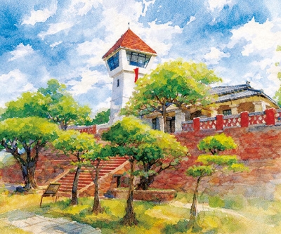 台南安平古堡月曆製作-5月份