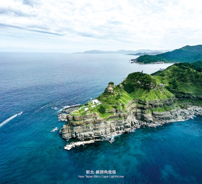 新北鳳頭角燈塔月曆製作-8月份