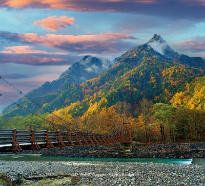 長野明神橋月曆製作-10月份