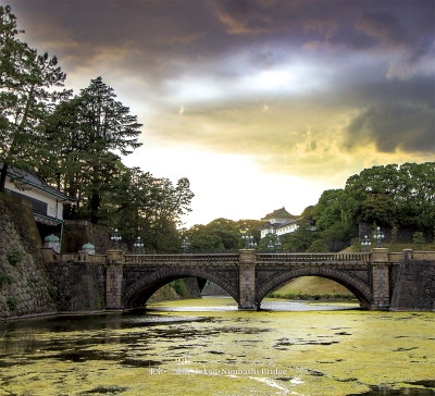東京二重橋月曆製作-8月份