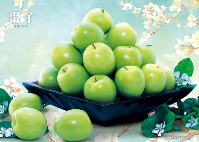 棗子桌曆製作-2月份