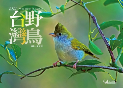 2027桌曆-臺灣野鳥桌曆封面